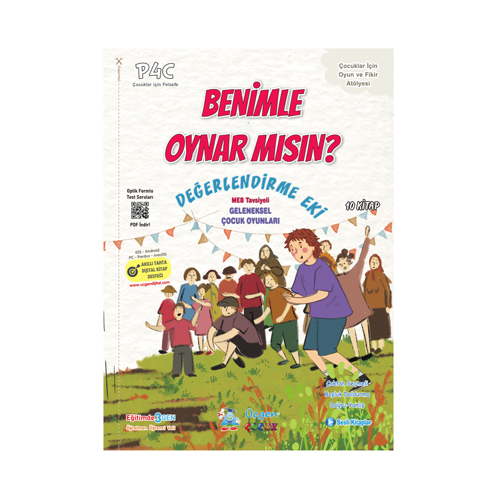 Benimle Oynar mısın? Geleneksel Çocuk Oyunları Serisi – Kutulu 10 Kitapdeğ.