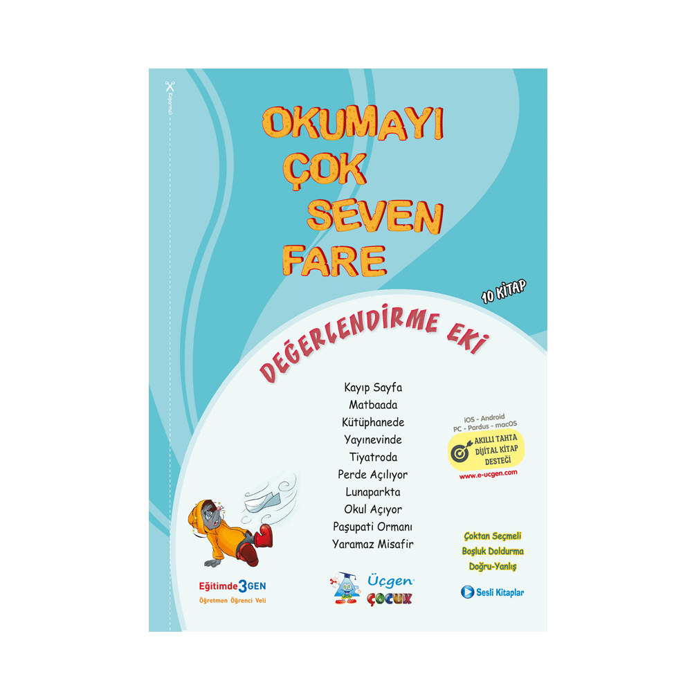 Okumayı Çok Seven Fare – Kutulu 10 KitapDEĞ