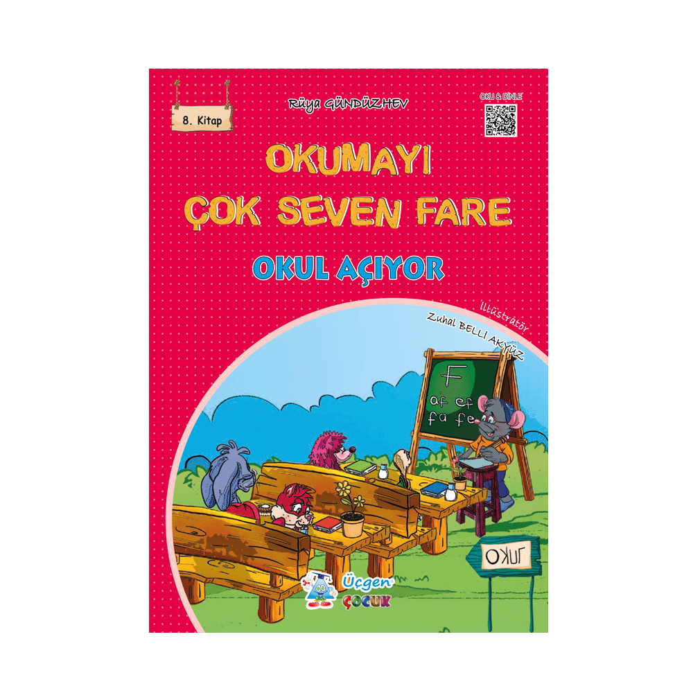 Okumayı Çok Seven Fare – Kutulu 10 Kitap8