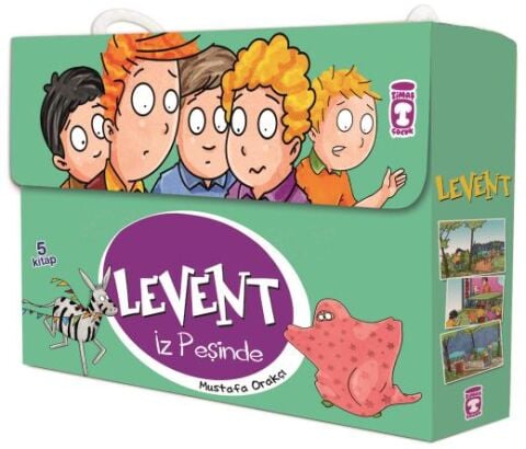Levent İz Peşinde 1 Set - (5 Kitap)