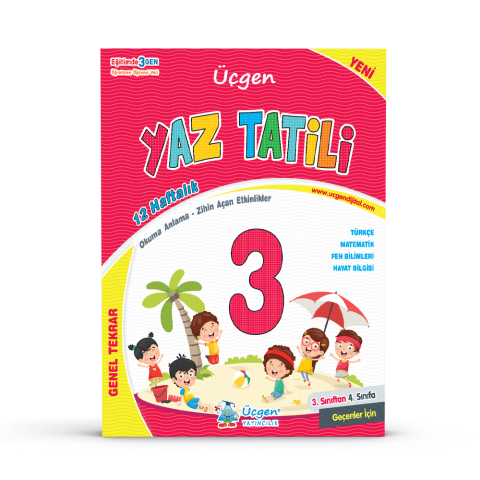 3.SINIF – YAZ TATİLİ – 12 Haftalık Tekrar