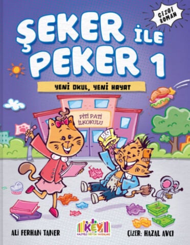 Şeker İle Peker 1 çizgi roman serisi