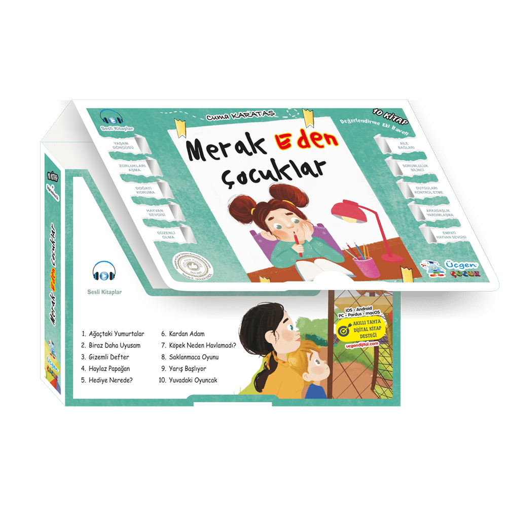 Merak Eden Çocuklar – Kutulu 10 Kitap