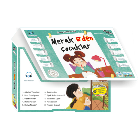 Merak Eden Çocuklar – Kutulu 10 Kitap