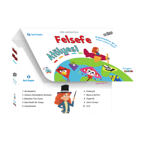 Felsefe Atölyesi Serisi – Kutulu 10 Kitap