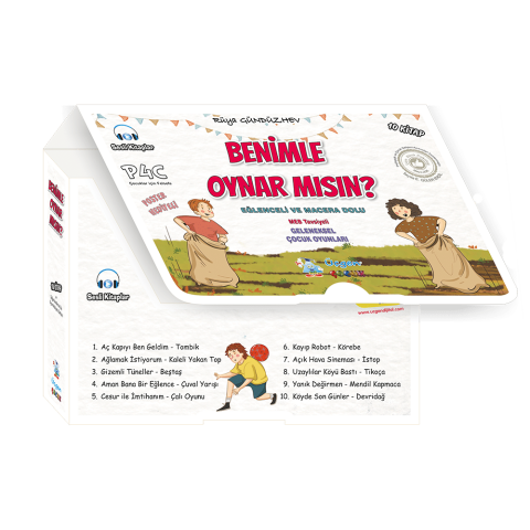 Benimle Oynar mısın? Geleneksel Çocuk Oyunları Serisi – Kutulu 10 Kitap