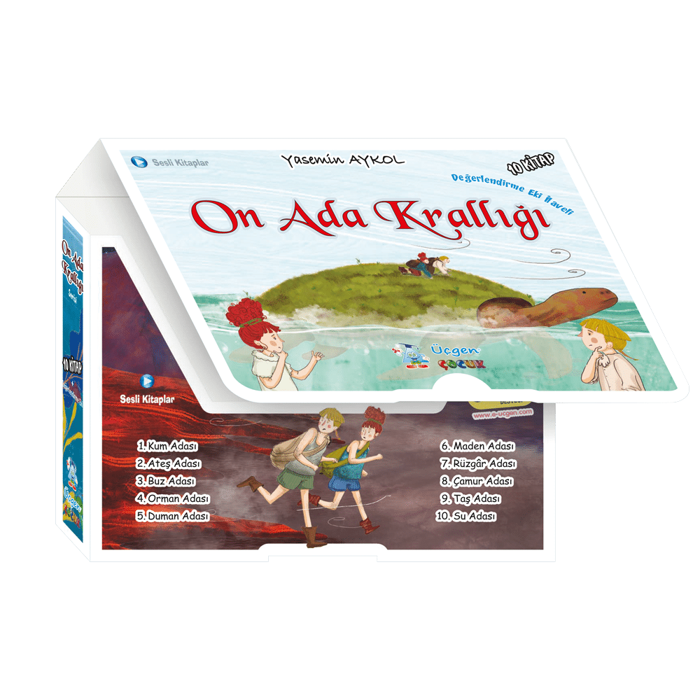 On Ada Krallığı Serisi – Kutulu 10 Kitap