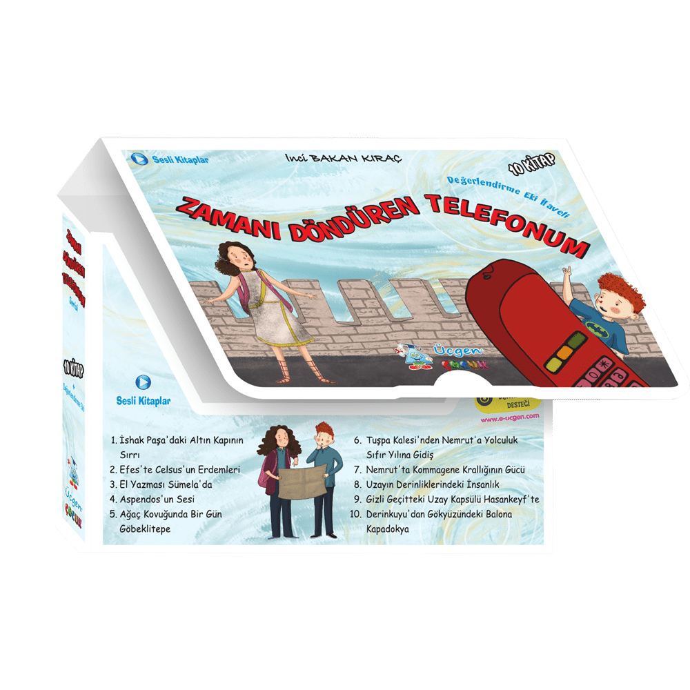 Zamanı Döndüren Telefonum Serisi – Kutulu 10 Kitap
